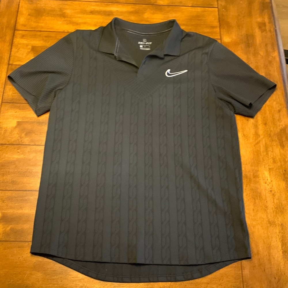 Nike Patterned Dri-Fit Polo